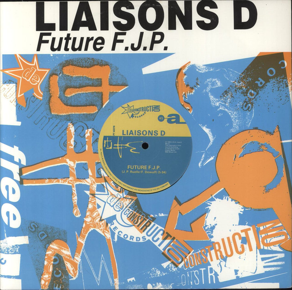 Liaisons D Future F.J.P. UK 12" vinyl single (12 inch record / Maxi-single) PT43376