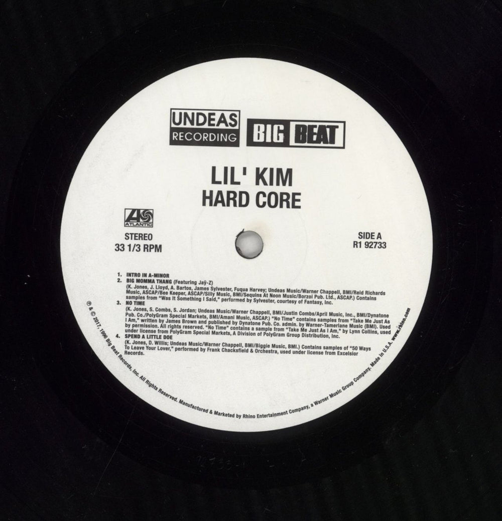 Lil' Kim Hard Core US 2-LP vinyl record set (Double LP Album) LIK2LHA855711