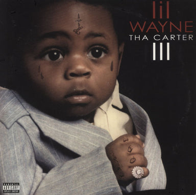 Lil Wayne Tha Carter III - Back to Black Pressing UK 2-LP vinyl record set (Double LP Album) 0600753353134