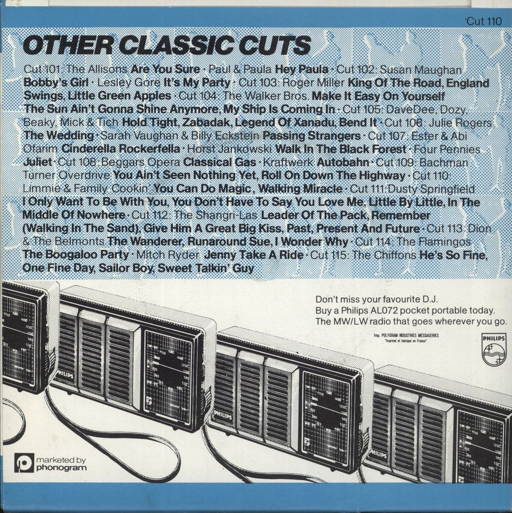 Limmie And Family Cookin' Classic Cuts French 7" vinyl single (7 inch record / 45)