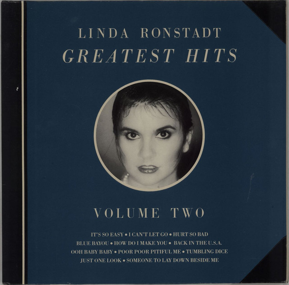 Linda Ronstadt Greatest Hits - Volumes One & Two German vinyl LP album (LP record)