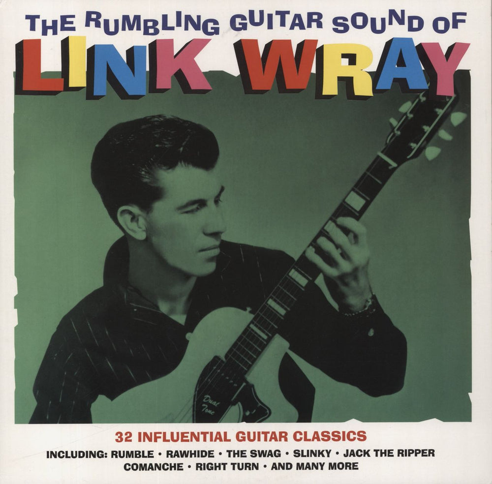 Link Wray The Rumbling Guitar Sound Of UK 2-LP vinyl record set (Double LP Album) NOT2LP186