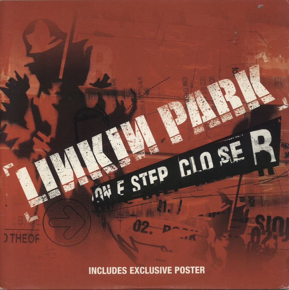 Linkin Park One Step Closer UK 10" vinyl single (10 inch record) W550TE