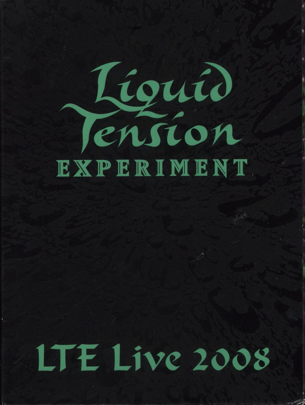 Liquid Tension Experiment TE Live 2008 US CD Album Box Set
