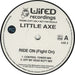 Little Axe Ride On (Fight On) UK Promo 12" vinyl single (12 inch record / Maxi-single) AXE2