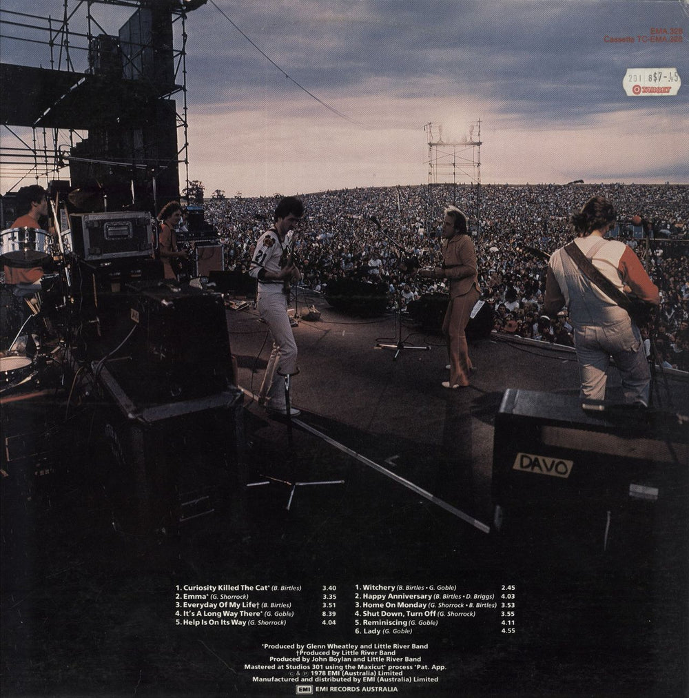 Little River Band It's A Long Way There Australian vinyl LP album (LP record)