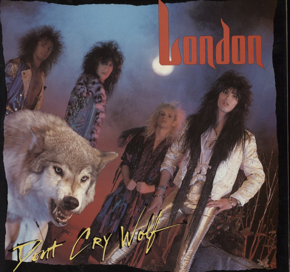 London (US) Don't Cry Wolf UK vinyl LP album (LP record) AXISLP1