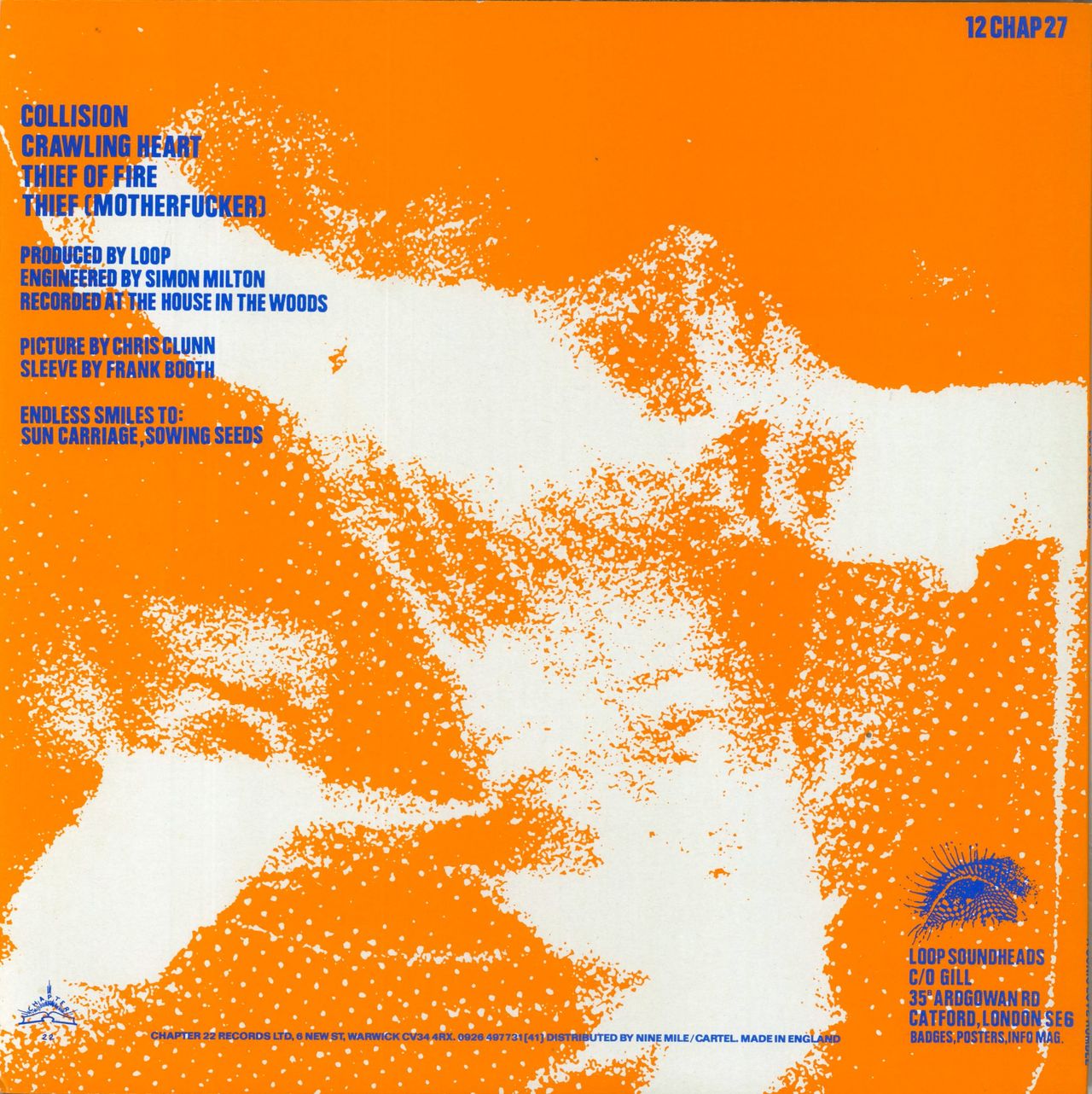 Loop Collision EP UK 12" vinyl single (12 inch record / Maxi-single)