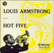 Louis Armstrong Louis Armstrong And His Hot Five No. 1 UK 7" vinyl single (7 inch record / 45) BBE12119