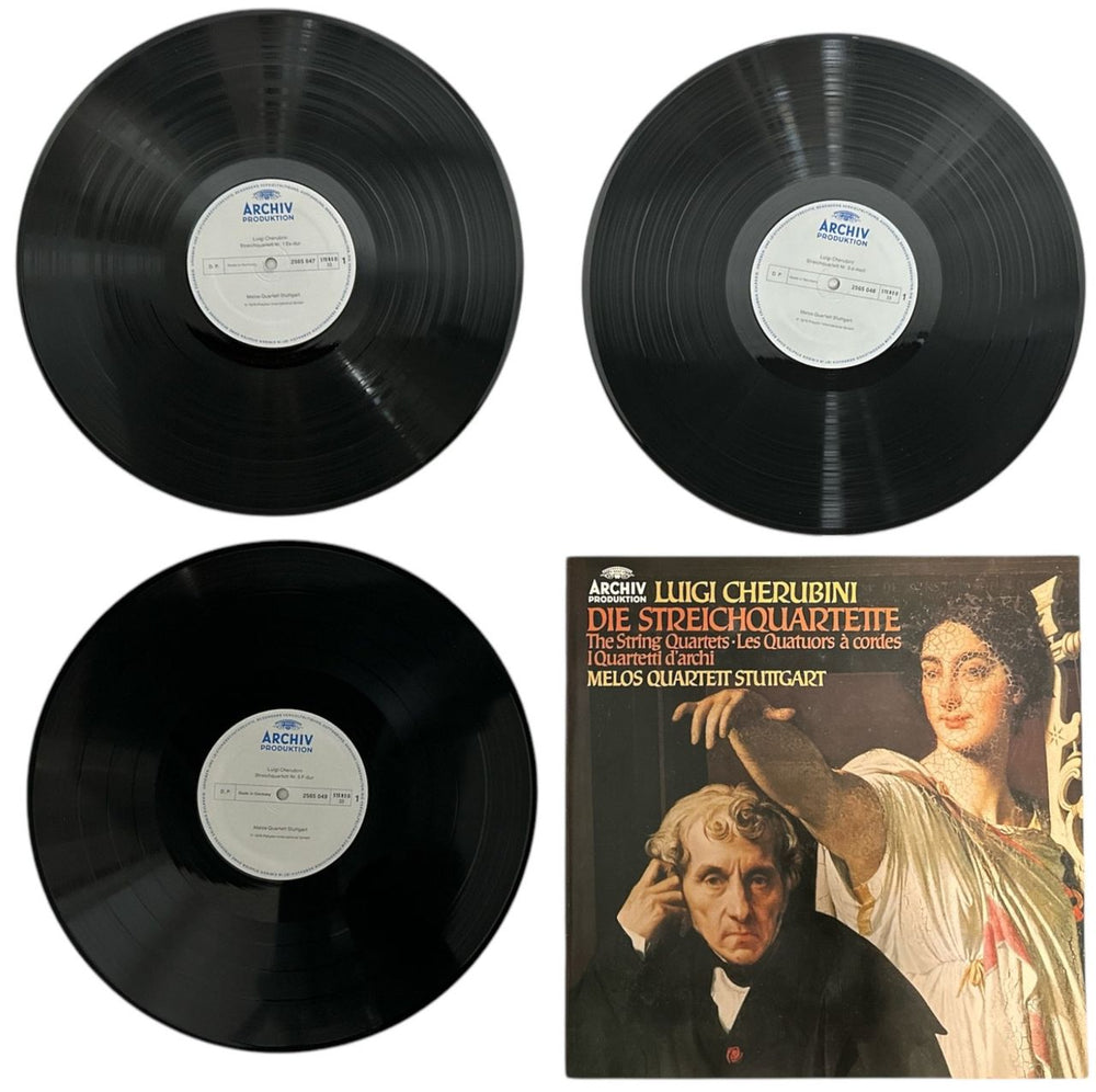 Luigi Cherubini Cherubini: Die Streichquartette German Vinyl Box Set L0IVXCH858160