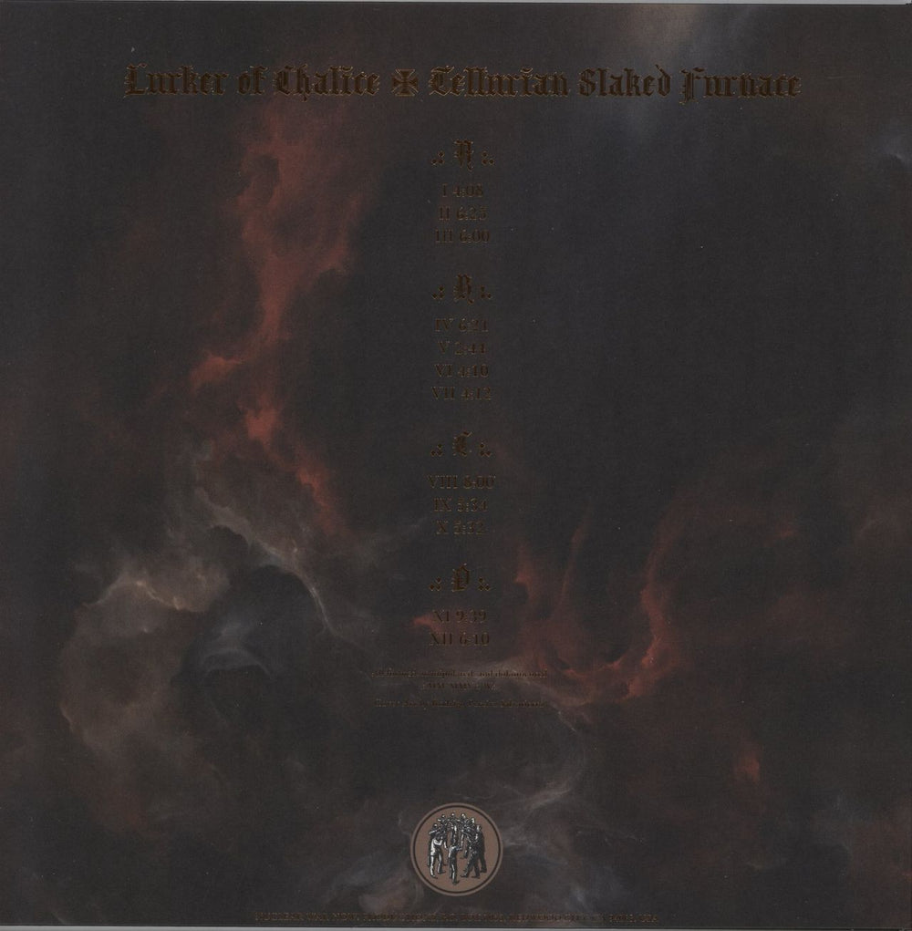 Lurker Of Chalice Tellurian Slaked Furnace US 2-LP vinyl record set (Double LP Album)