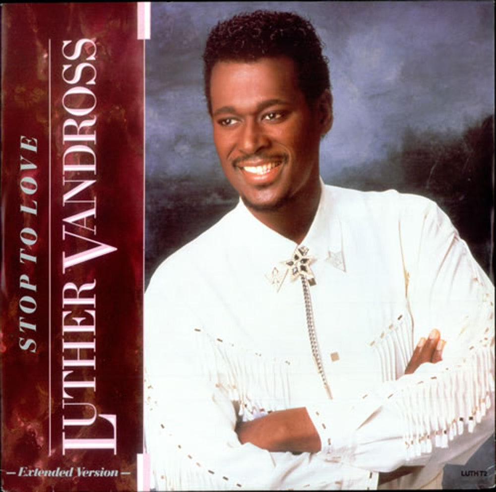 Luther Vandross Stop To Love UK 12" vinyl single (12 inch record / Maxi-single) LUTHT2