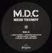 M.D.C. Mein Trumpf US vinyl LP album (LP record) QBFLPME858681