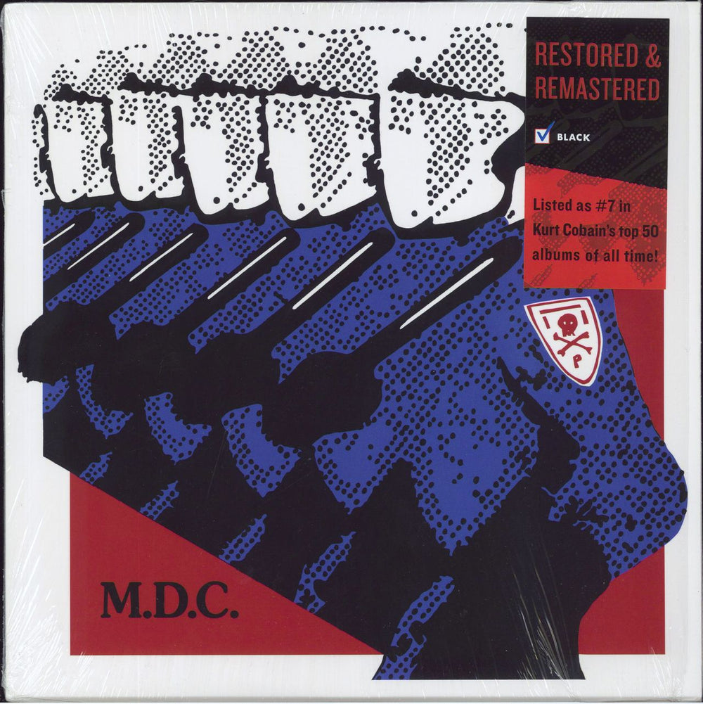 M.D.C. Millions Of Dead Cops US vinyl LP album (LP record) BCR175-1