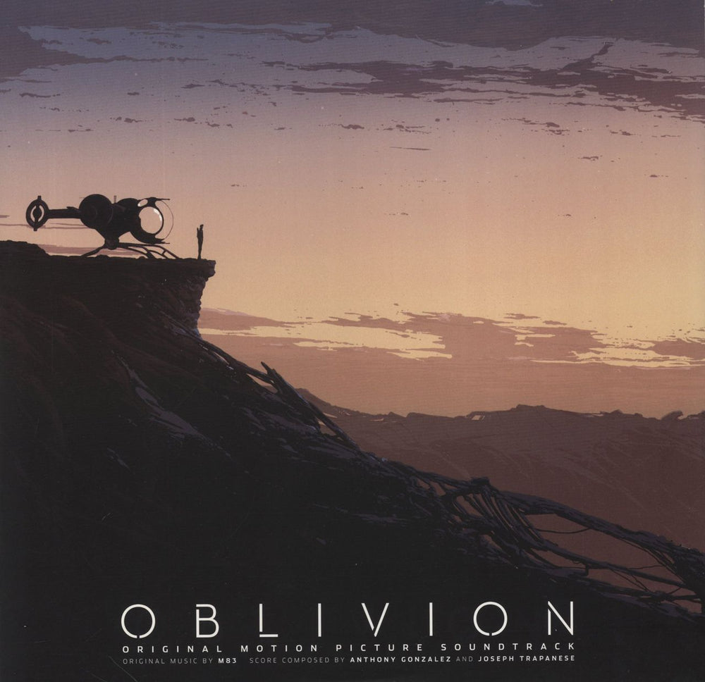 M83 Oblivion [Original Motion Picture Soundtrack] - Clear Vinyl UK 2-LP vinyl record set (Double LP Album) MOND-009