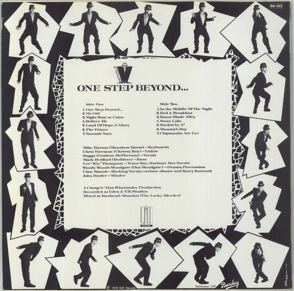 Madness One Step Beyond... French vinyl LP album (LP record)