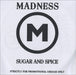 Madness Sugar And Spice UK Promo CD-R acetate CD-R