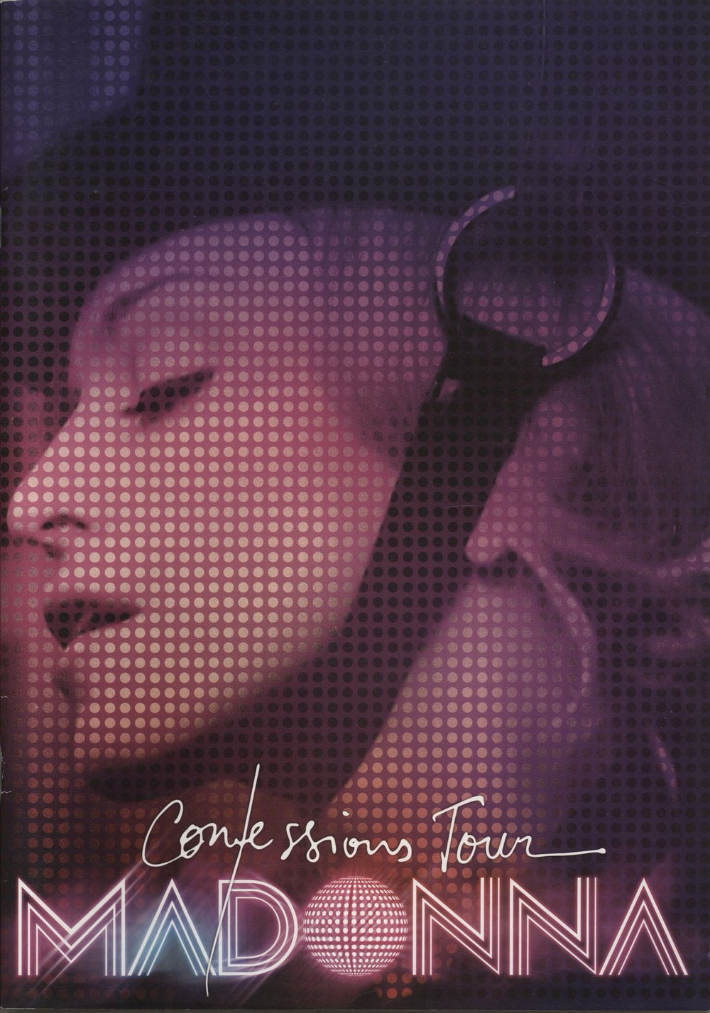 Madonna Confessions Tour Programme UK tour programme TOUR PROGRAMME