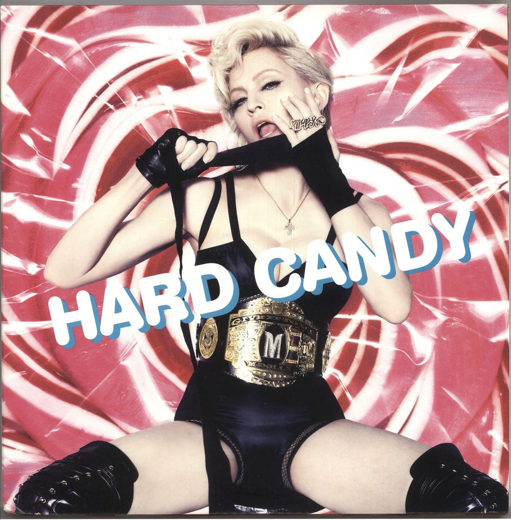 Madonna Hard Candy - Pink, Blue & Black Vinyl + Bonus CD US 3-LP vinyl record set (Triple LP Album) 470972-1