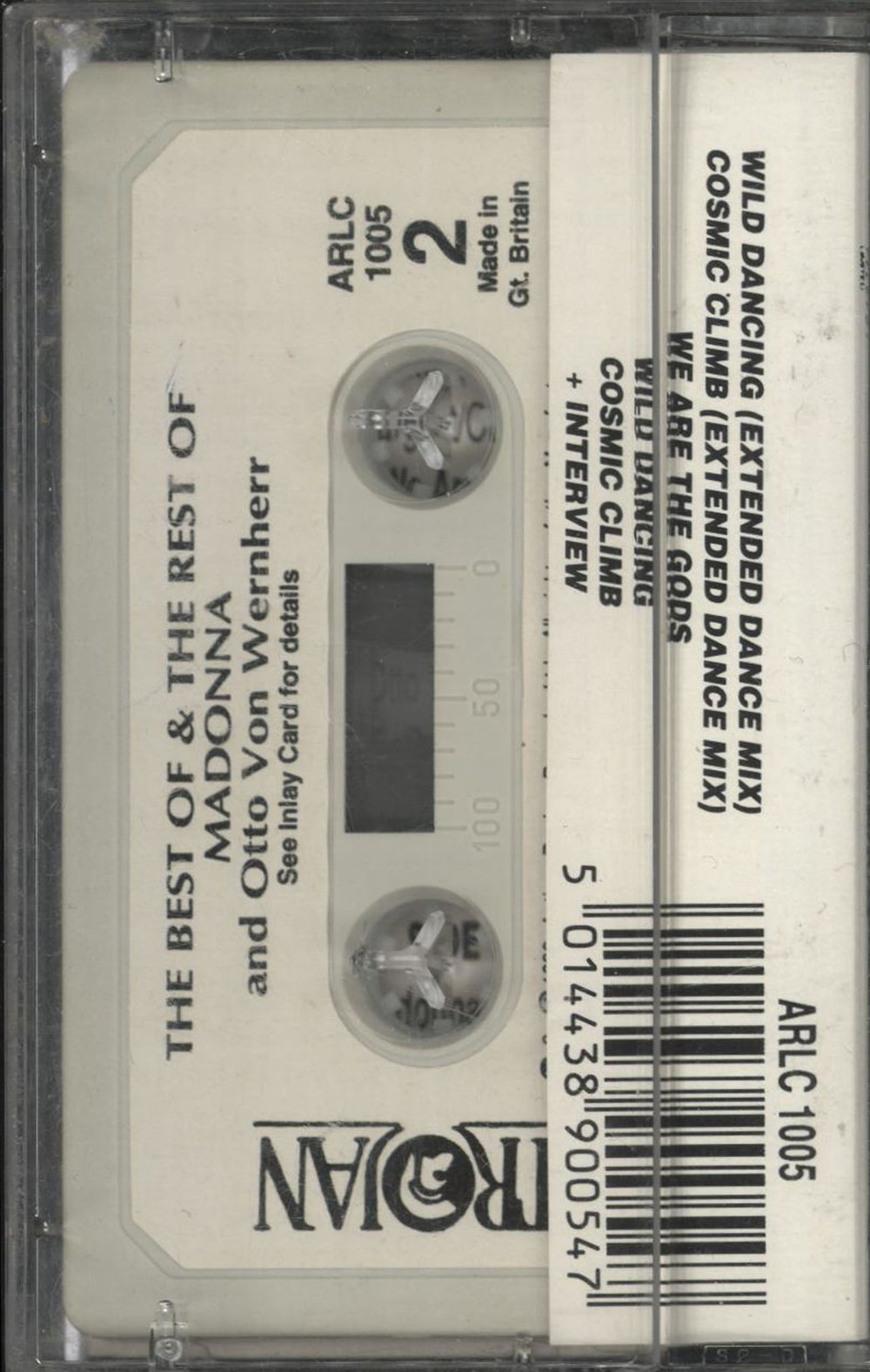 Madonna The Best Of And The Rest Of UK cassette single MADCMTH41800