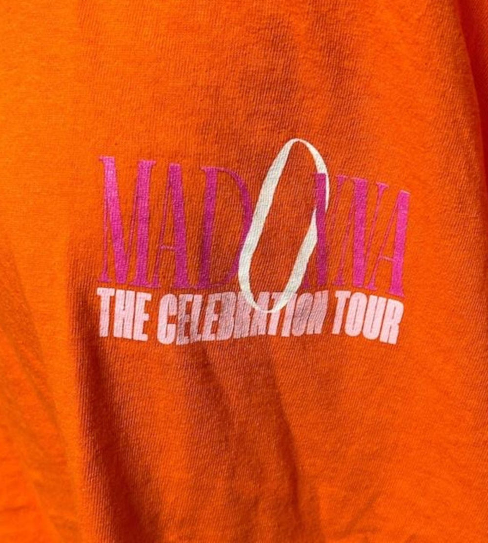 Madonna The Celebration Tour - Crew - XL UK Promo t-shirt MADTSTH842617