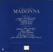 Madonna True Blue - RCA Record Club US vinyl LP album (LP record)