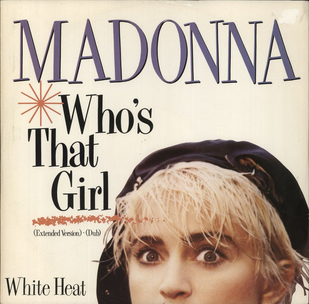 Madonna Who's That Girl - Remix - VG UK 12" vinyl single (12 inch record / Maxi-single) W8341TX