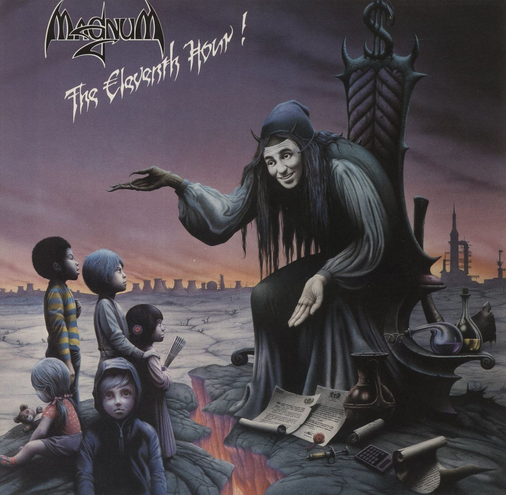 Magnum The Eleventh Hour! UK vinyl LP album (LP record) WKFMLP111