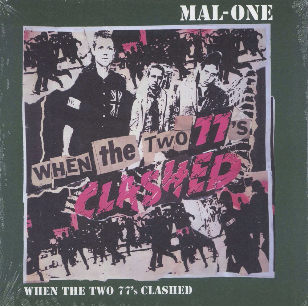 MAL-ONE When The Two 77's Clashed UK 7" vinyl single (7 inch record / 45) MAL-ONE-010