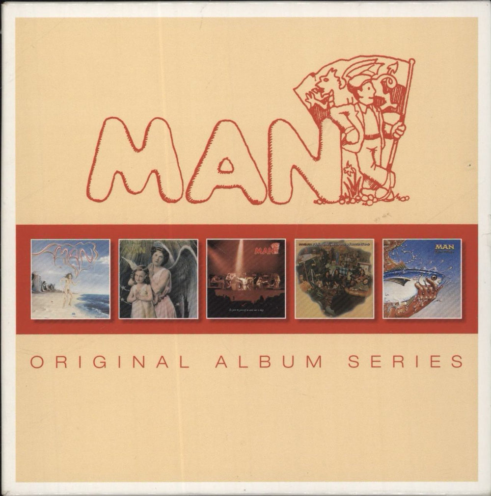 Man Original Album Series UK 5-CD album set 825646361892