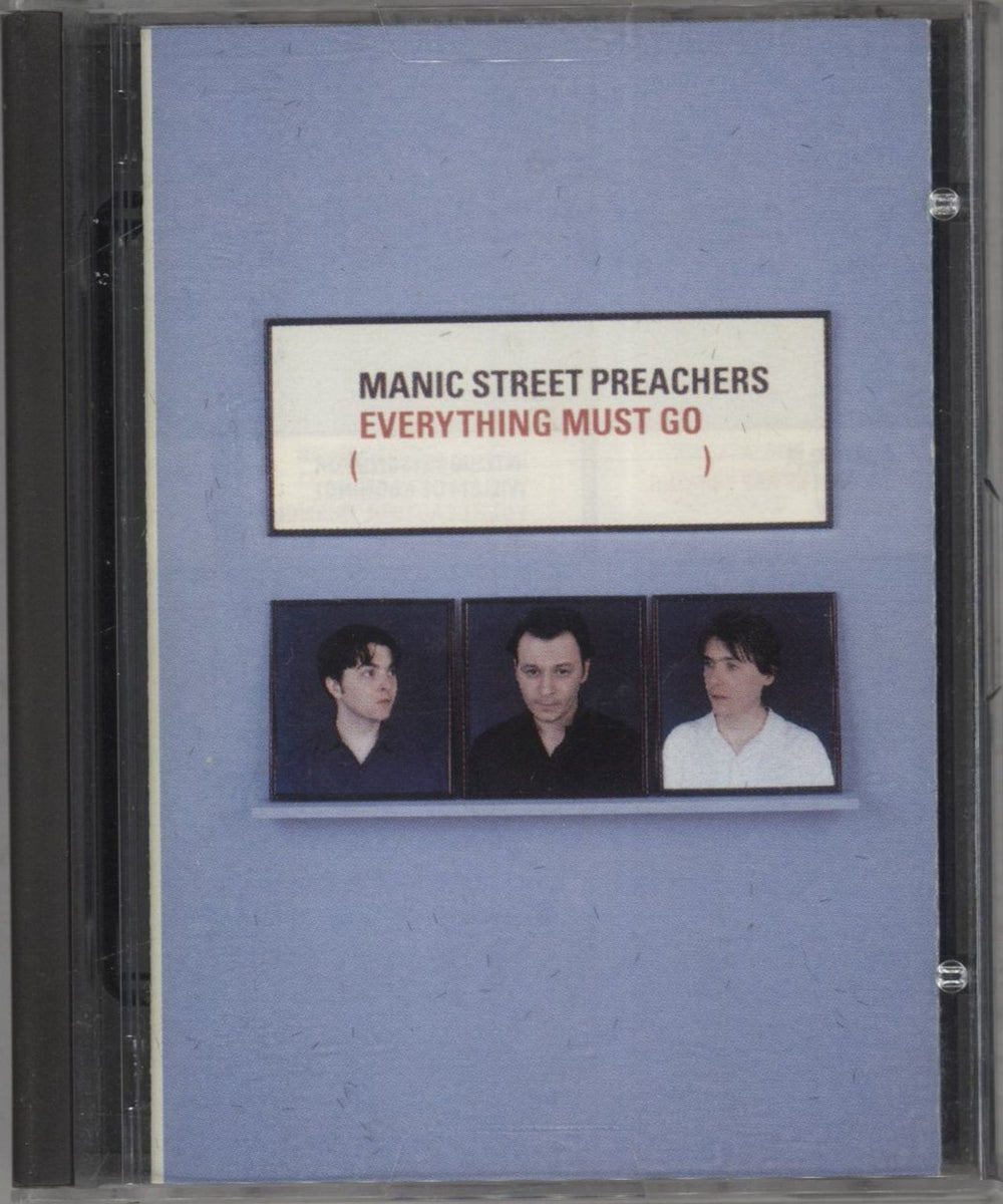 Manic Street Preachers Everything Must Go UK mini disc (MD) 4839308