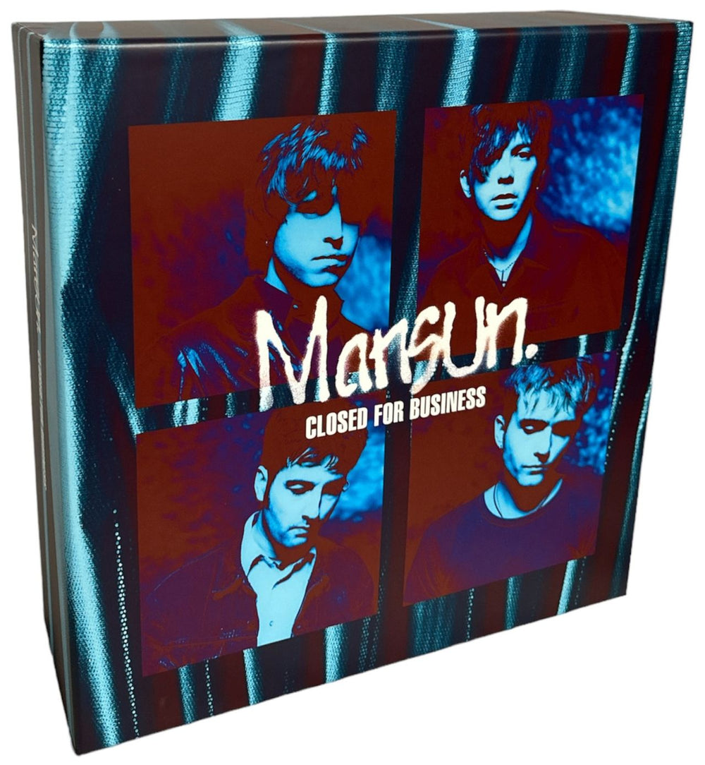 Mansun Closed For Business UK Promo CD Album Box Set KSCOPE546