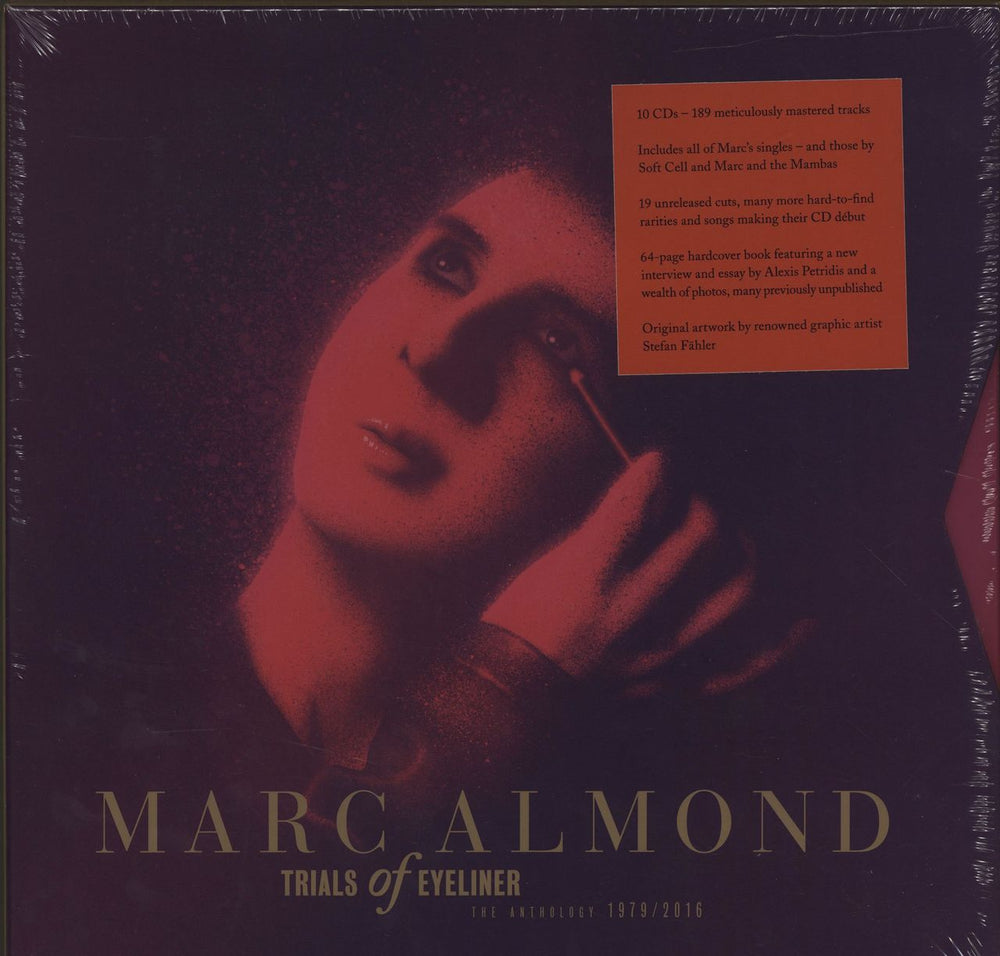 Marc Almond Trials Of Eyeliner: The Anthology 1979/2016 - Sealed UK CD Album Box Set 00602557058260