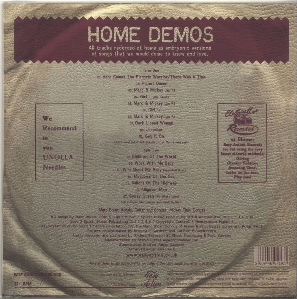 Marc Bolan There Was A Time: Home Demos Volume 1 - Sealed UK vinyl LP album (LP record) 5060446071977