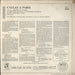 Maria Callas Callas À Paris UK vinyl LP album (LP record)