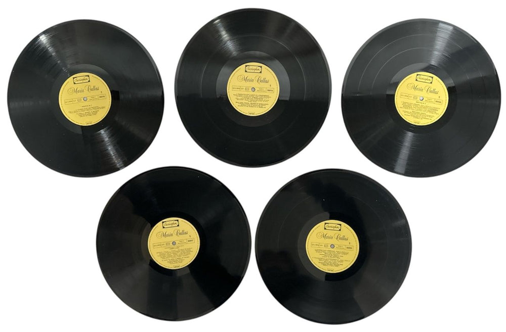 Maria Callas Portrait In Gold Vol:1 - EX German 5-LP vinyl album record set M445LPO859058
