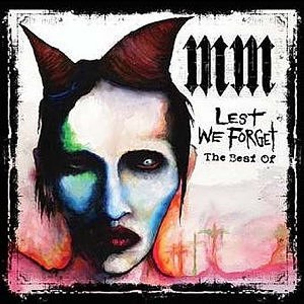 Marilyn Manson Lest We Forget - The Best Of UK 2-disc CD/DVD set 9864915