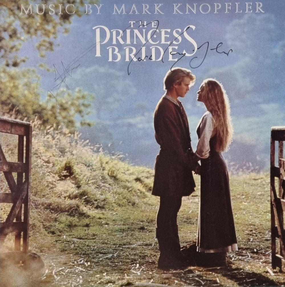 Mark Knopfler The Princess Bride - Autographed UK vinyl LP album (LP record) LPVERH53