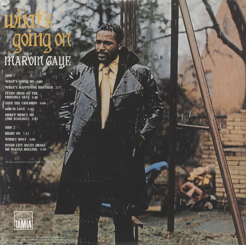 Marvin Gaye What's Going On - 180gm - Sealed UK vinyl LP album (LP record) 600753534236