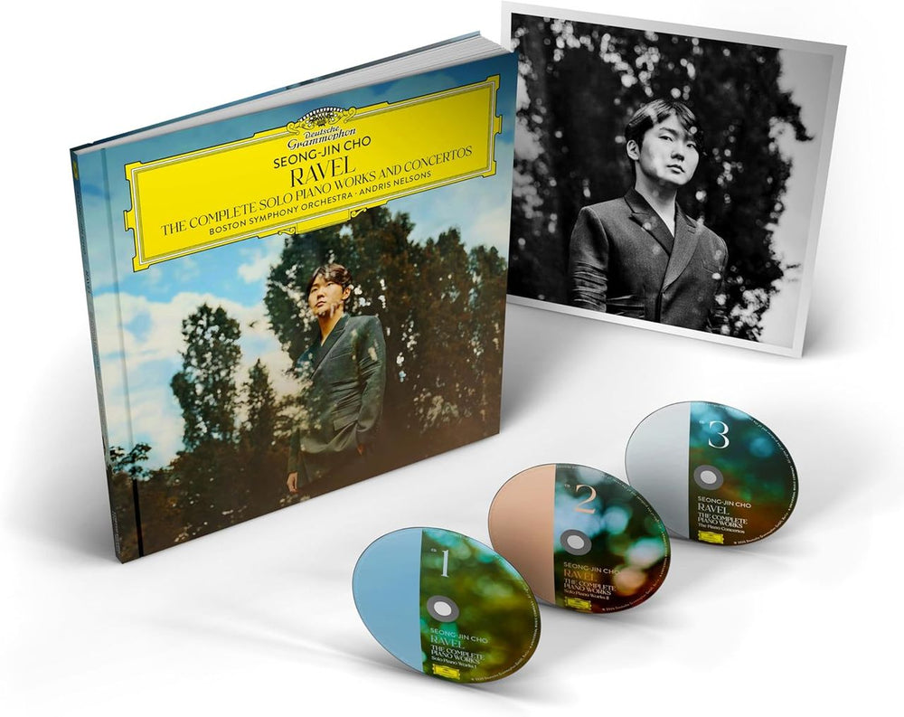 Maurice Ravel The Complete Solo Piano Works And Concertos | 3-CD Deluxe Hardbook - Sealed UK CD Album Box Set 4866824