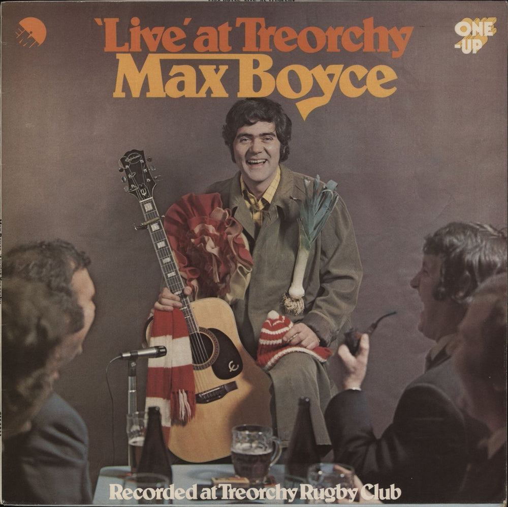 Max Boyce 'Live' At Treorchy UK vinyl LP album (LP record) OU2033