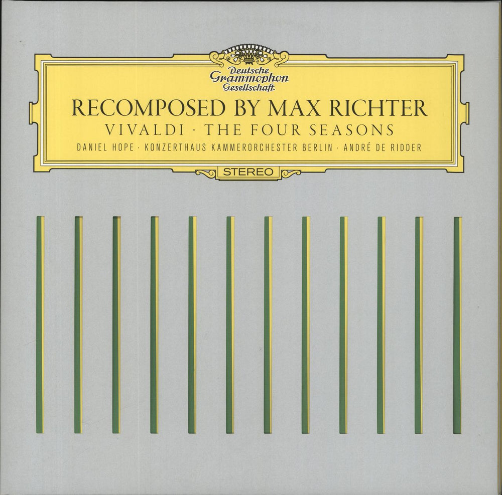 Max Richter Recomposed By Max Richter: Vivaldi - The Four Seasons UK 2-LP vinyl record set (Double LP Album) 4793337