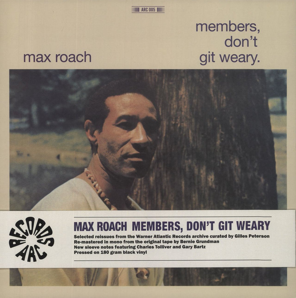 Max Roach Members, Don't Git Weary: Remastered - 180 Gram Vinyl + Obi UK vinyl LP album (LP record) ARC005 / SD1510