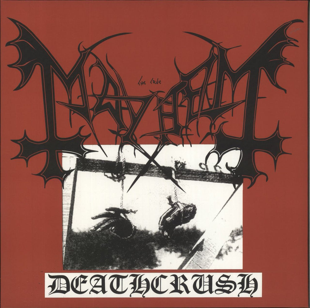 Mayhem Deathcrush - 180gm UK 12" vinyl single (12 inch record / Maxi-single) BOBV049LP