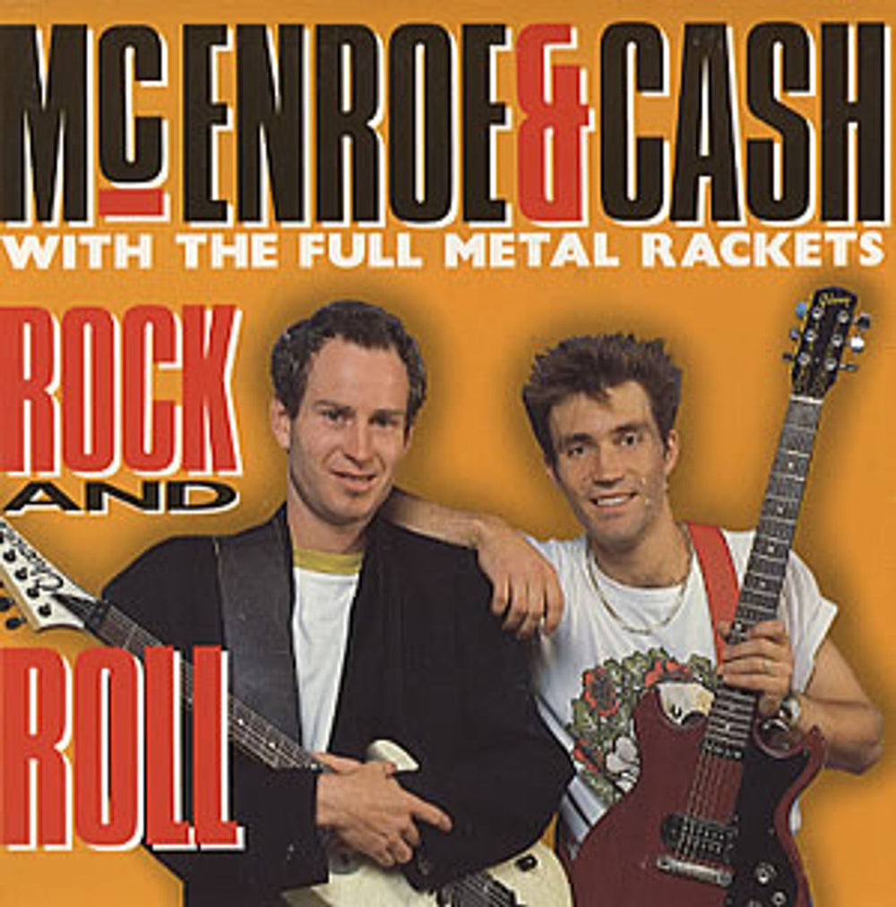 McEnroe & Cash Rock And Roll UK 7" vinyl single (7 inch record / 45) KUT141