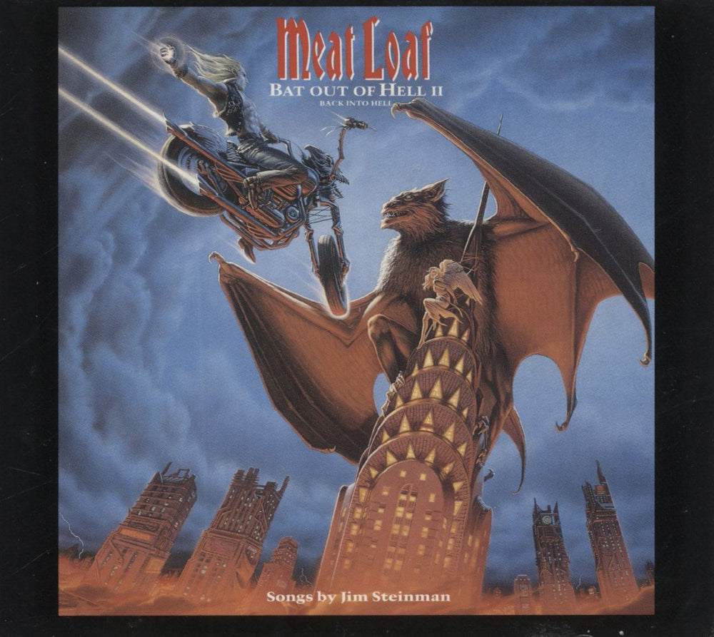 Meat Loaf Bat Out Of Hell 2 - Digipak UK Promo CD album (CDLP) CDVDJ2710