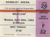 Meat Loaf Neverland Express Euro 82 + Ticket Stub UK tour programme MEATRNE858298