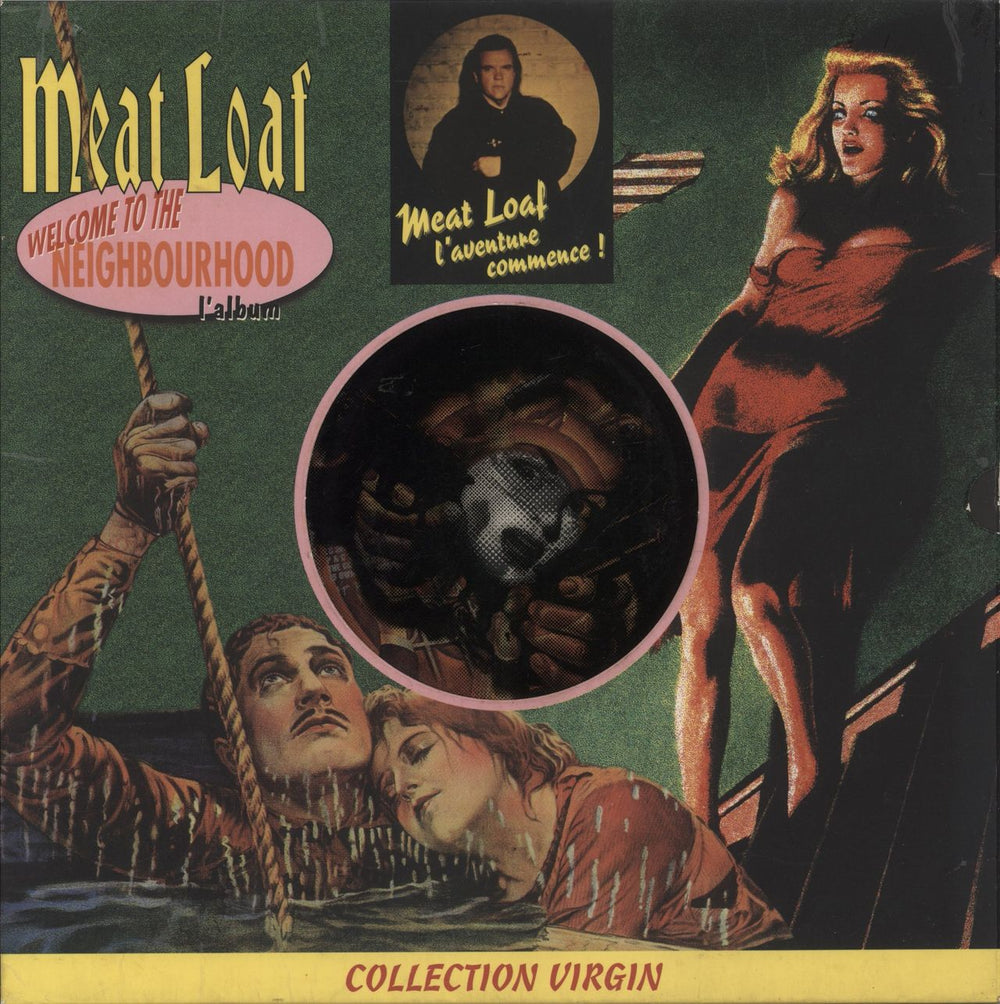 Meat Loaf Welcome To The Neighbourhood French Promo CD album (CDLP) CDV2799