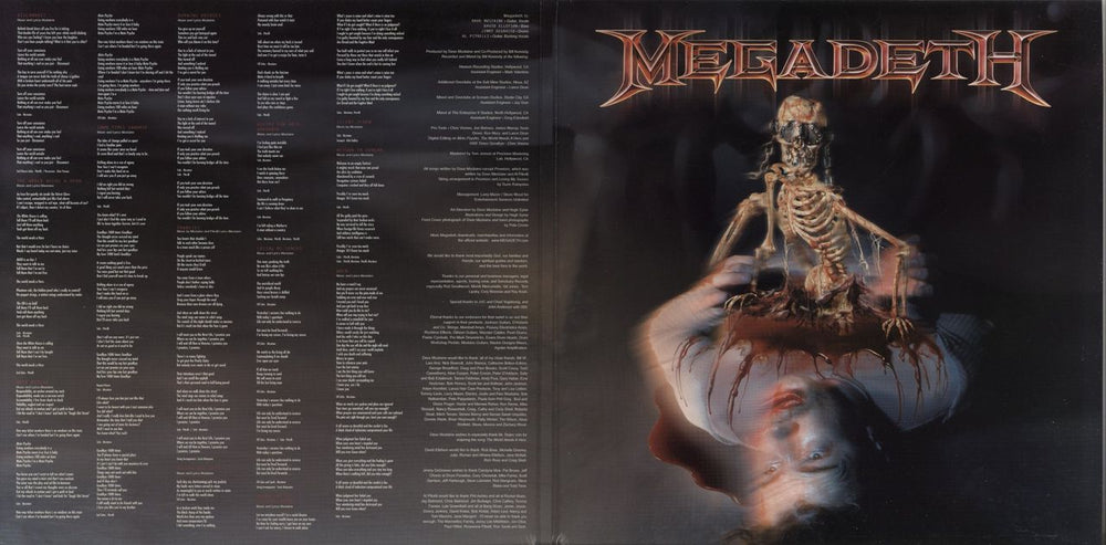 Megadeth The World Needs A Hero UK vinyl LP album (LP record)