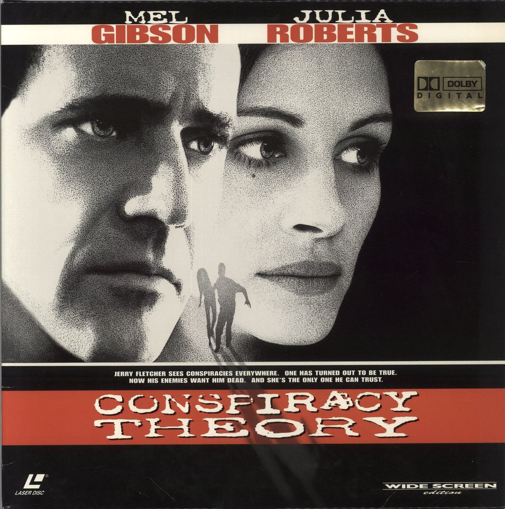 Mel Gibson Conspiracy Theory US laserdisc / lazerdisc 15091
